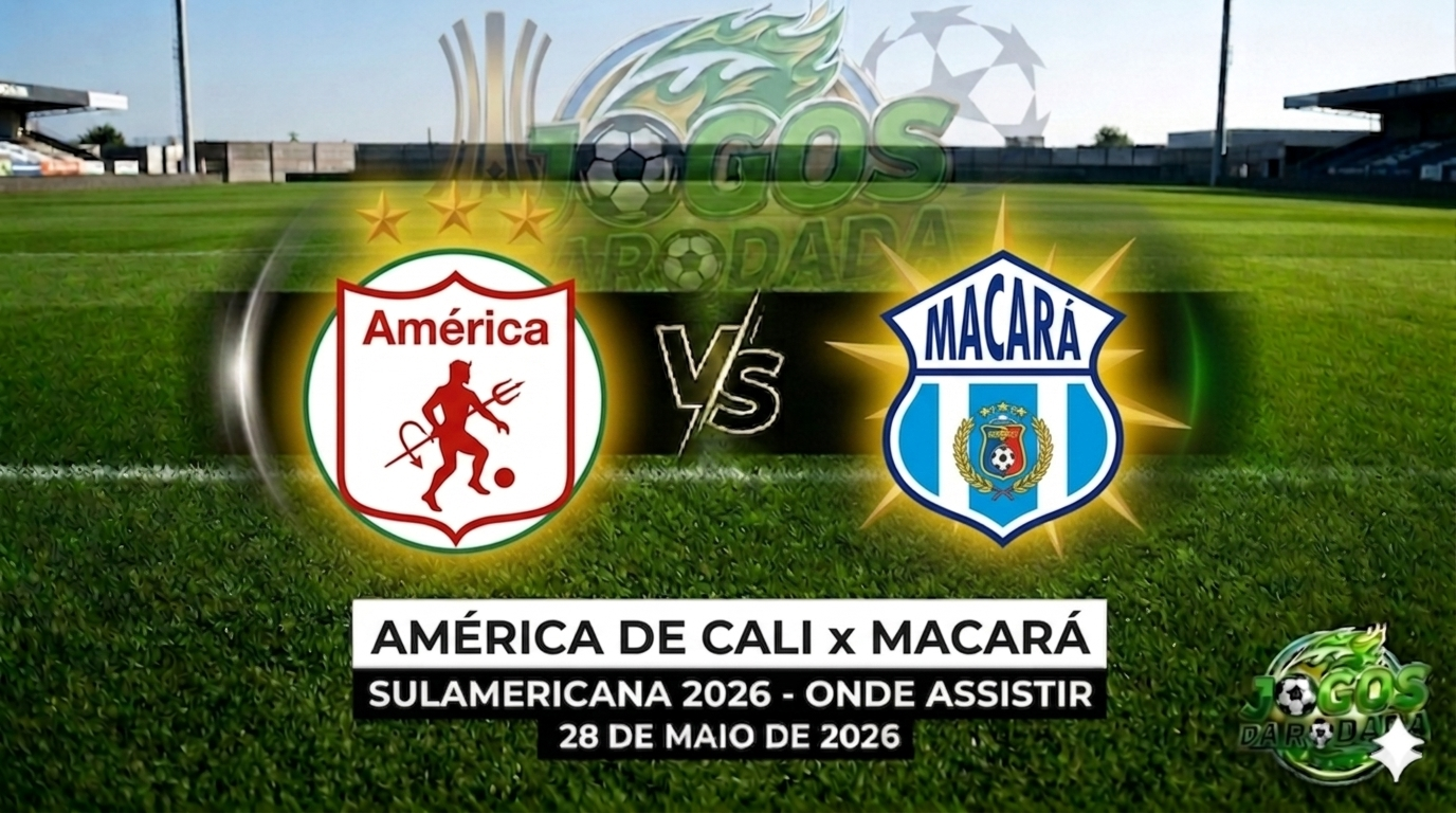 América de Cali x Macará: Onde assistir pela Copa Sul-Americana em 28/05/26