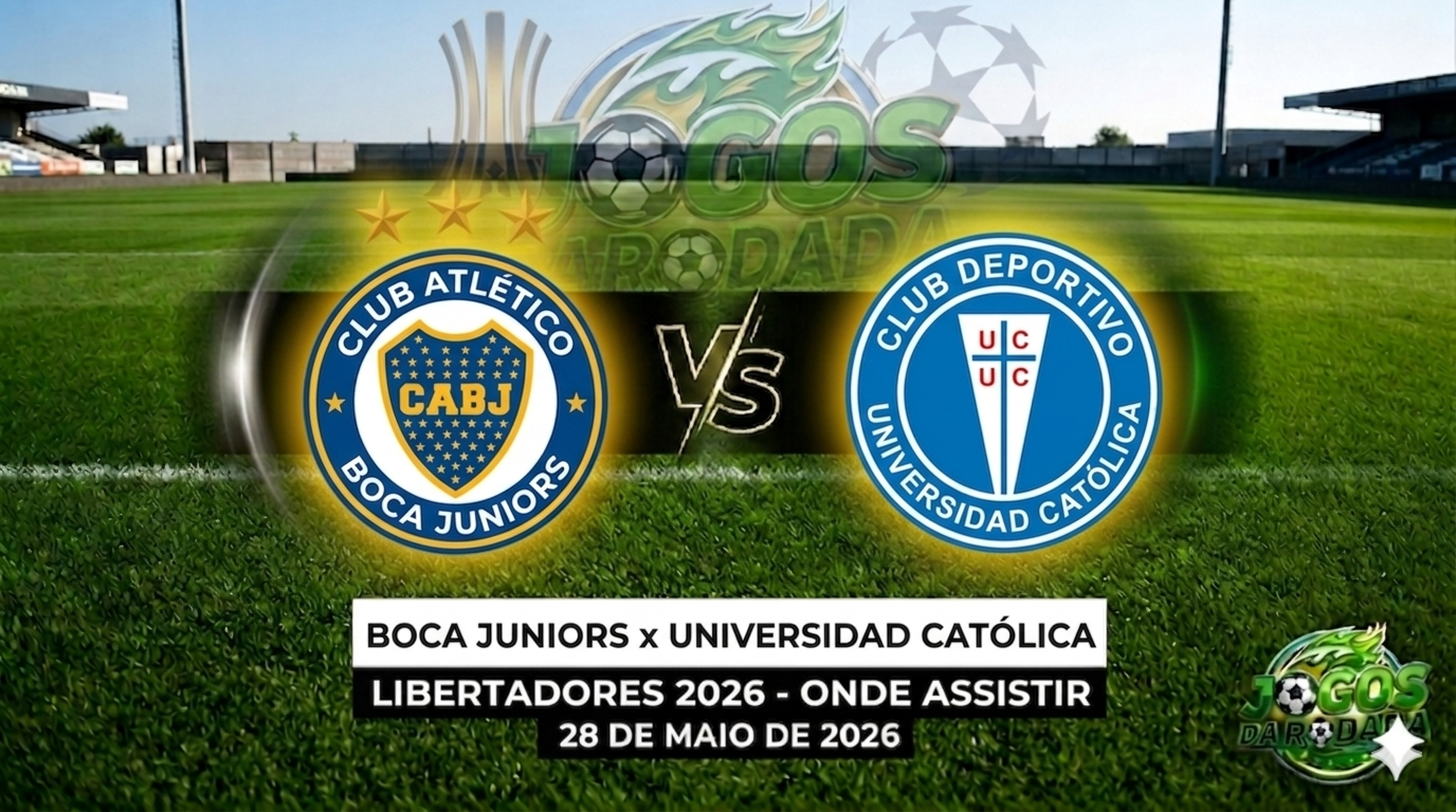 Boca Juniors x Universidad Católica: Onde assistir pelo Campeonato CONMEBOL Libertadores em 28/05/26
