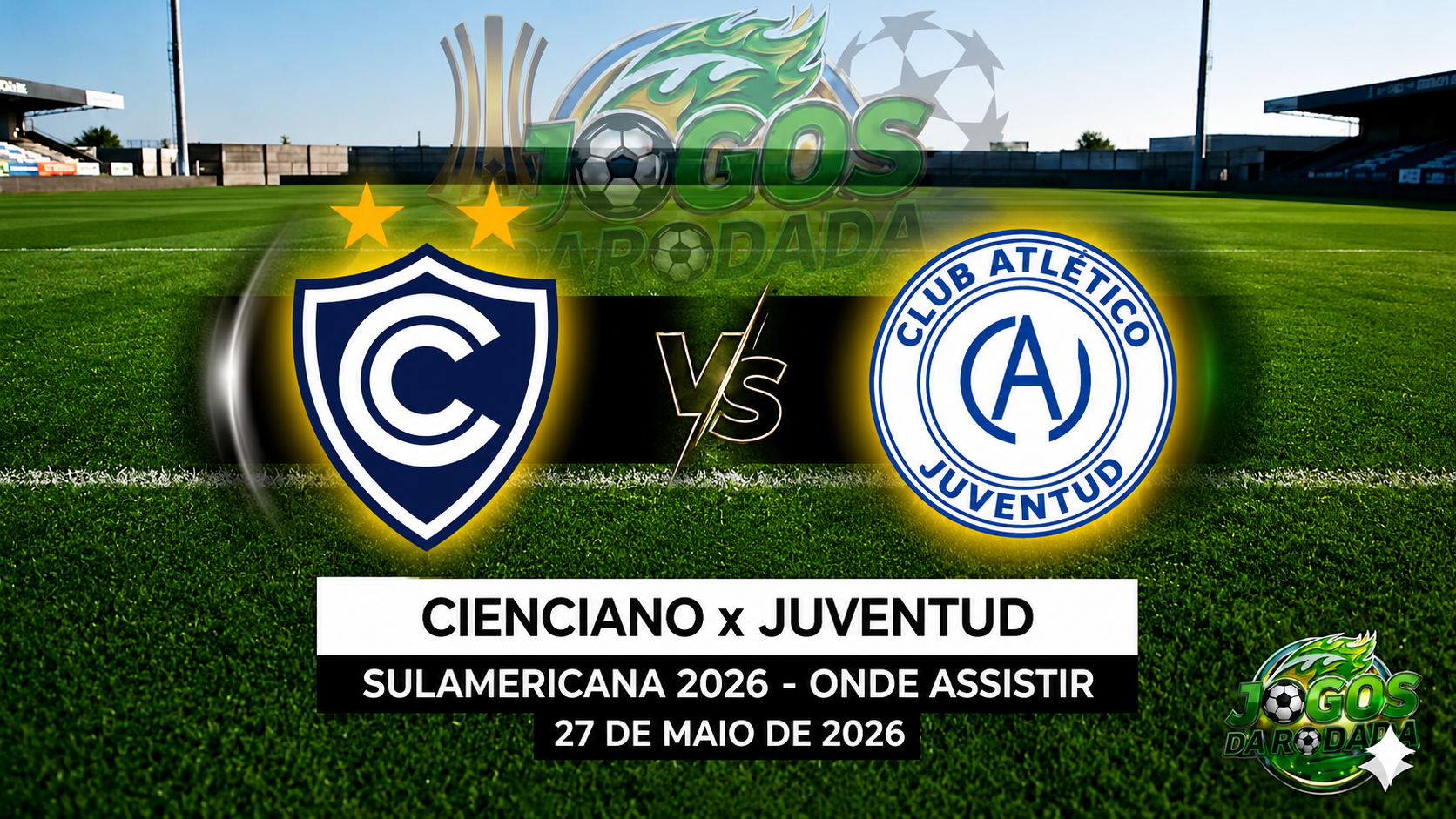 Cienciano x Juventud: Onde assistir pela Copa Sul-Americana em 27/05/26