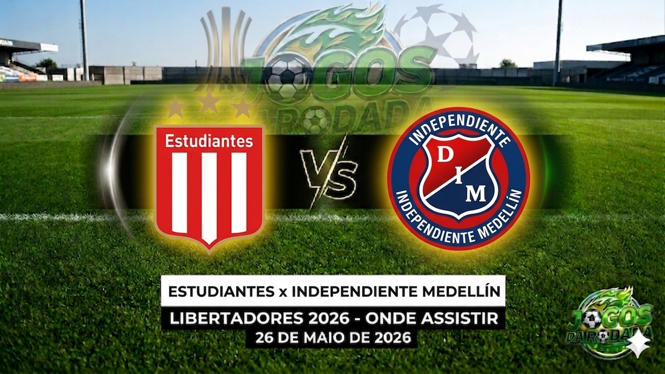 Estudiantes x Independiente Medellín: Onde assistir pela Copa Libertadores em 26/05/26