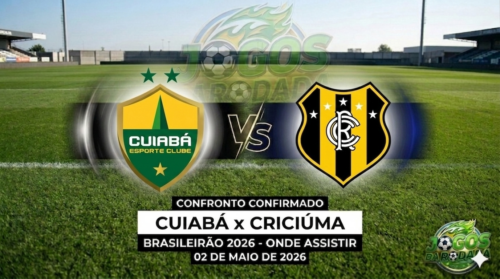onde assistir cuiaba criciuma brasileirão B