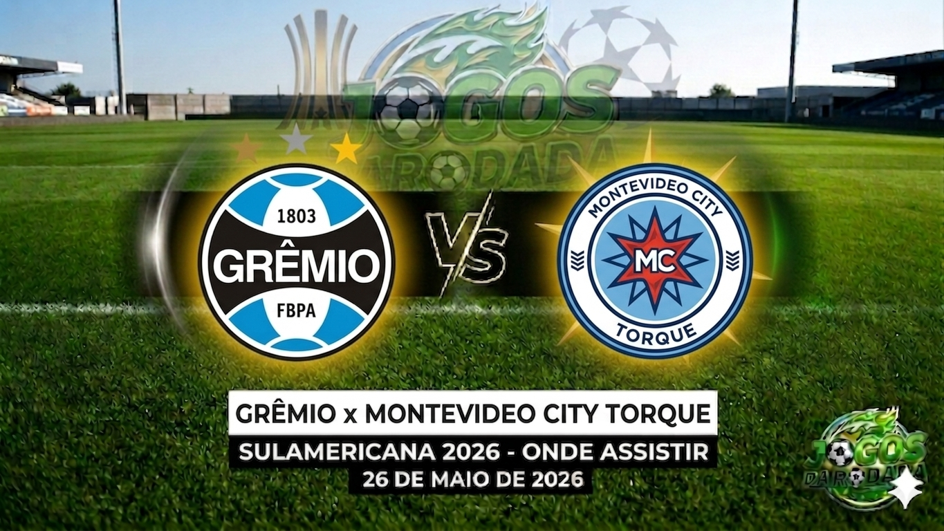 Grêmio x Torque: Onde assistir pelo Campeonato Sul-Americana em 26/05/26