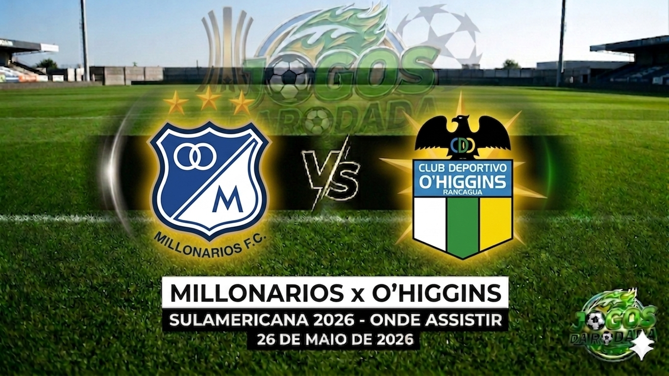 Millonarios x O'Higgins: Onde assistir pelo Campeonato Sul-Americana em 26/05/26