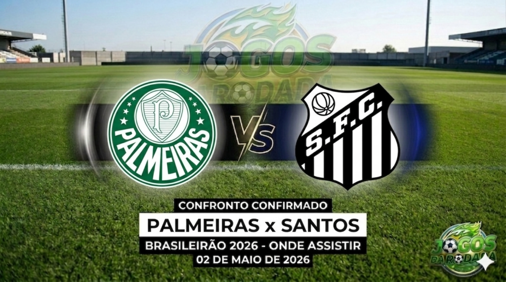 onde assistir palmeiras x santos pelo brasileirao a