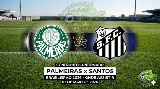 onde assistir palmeiras x santos pelo brasileirao a