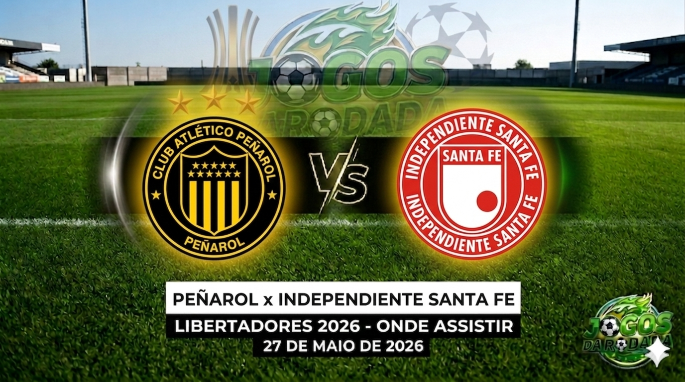 Peñarol x Independiente Santa Fe: Onde assistir pela Copa Libertadores em 27/05/26