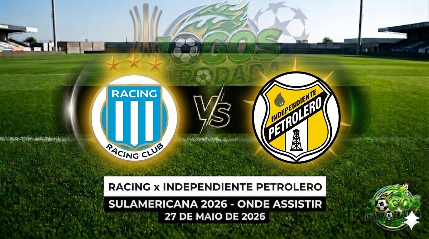 Racing x Independiente Petrolero: Onde assistir pela Copa Sul-Americana em 27/05/26