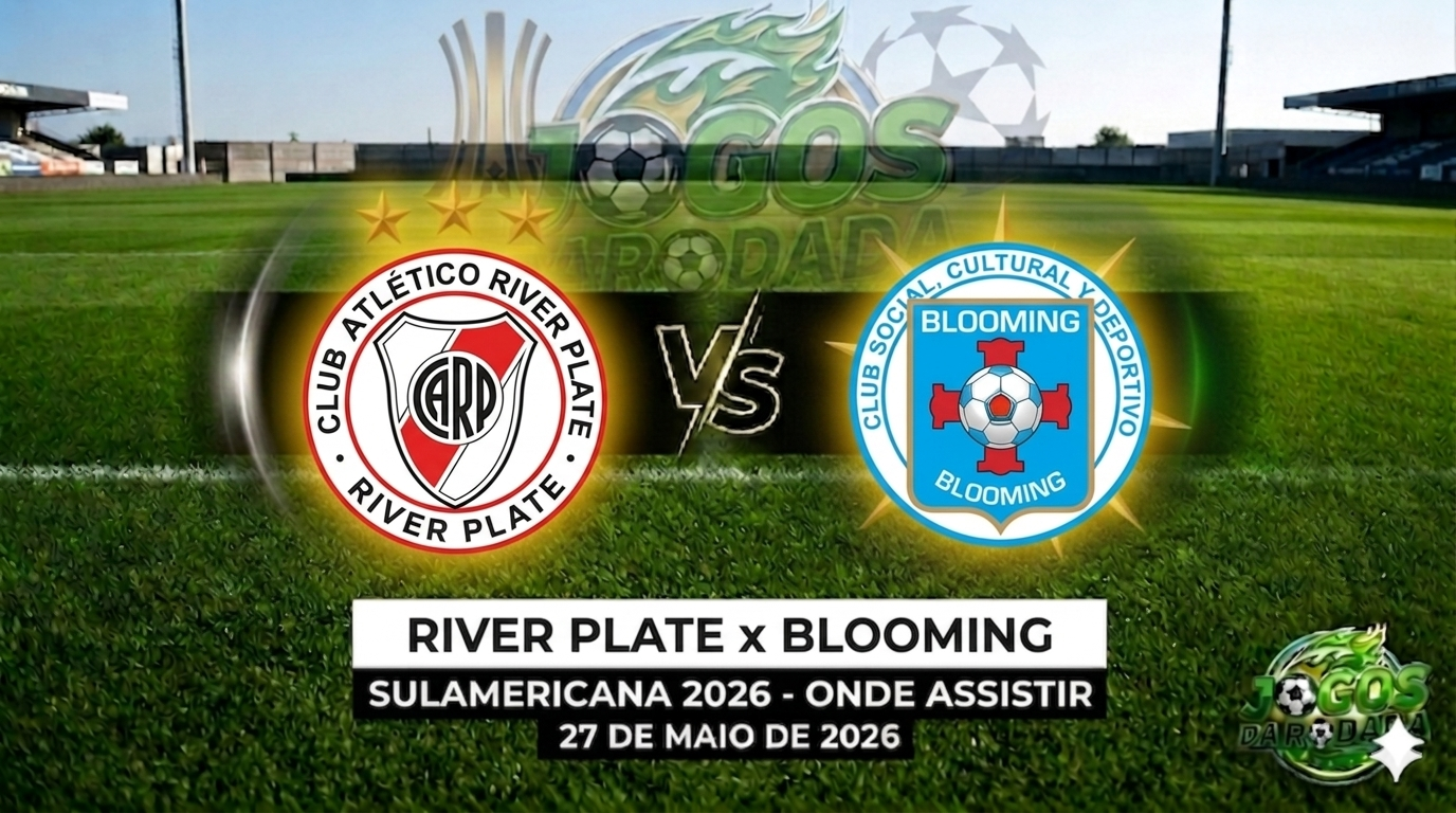River Plate x Blooming: Onde assistir pela Copa Sul-Americana em 27/05/2026