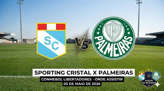 onde assistir sporting cristal x palmeiras pela Libertadores