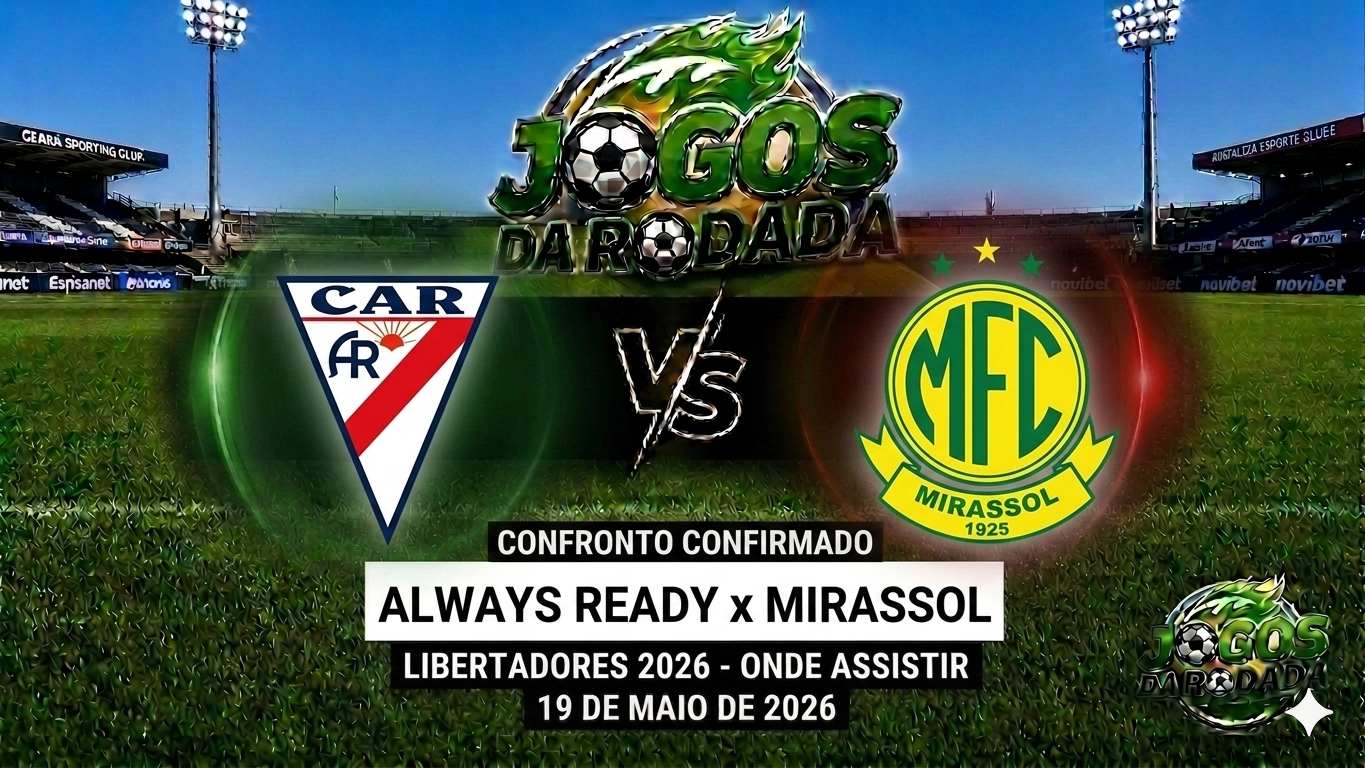 Always Ready x Mirassol: Onde assistir pela CONMEBOL Libertadores em 19/05/26
