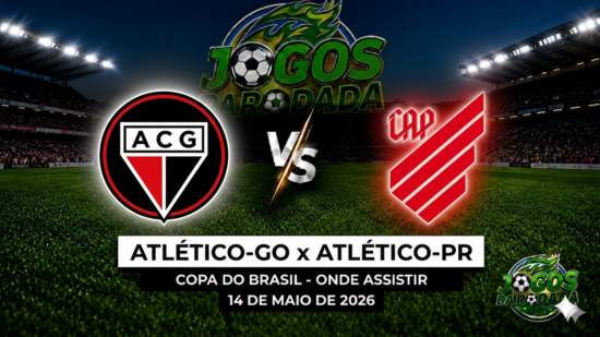Atlético-GO x Athletico-PR: Onde assistir pela Copa do Brasil em 14/05/26