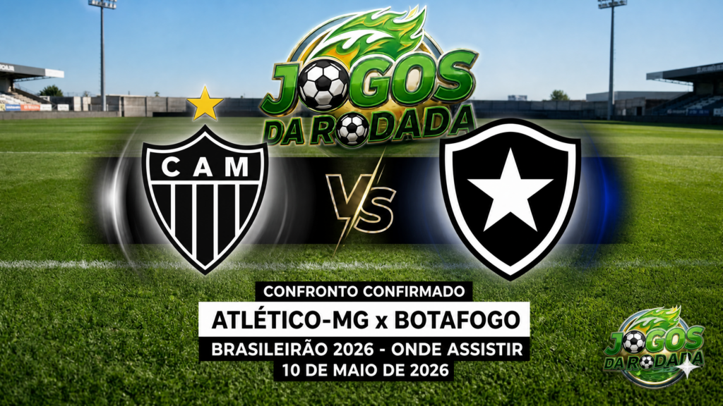 onde assistir atletico-mg x botafogo