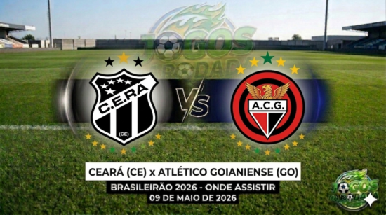 Ceará x Atlético Goianiense: Onde assistir ao vivo pelo Brasileirão B