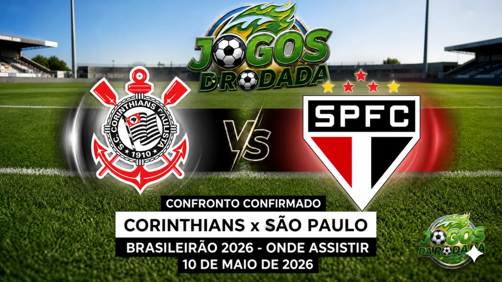 Corinthians x São Paulo: Onde assistir pelo Campeonato Brasileiro