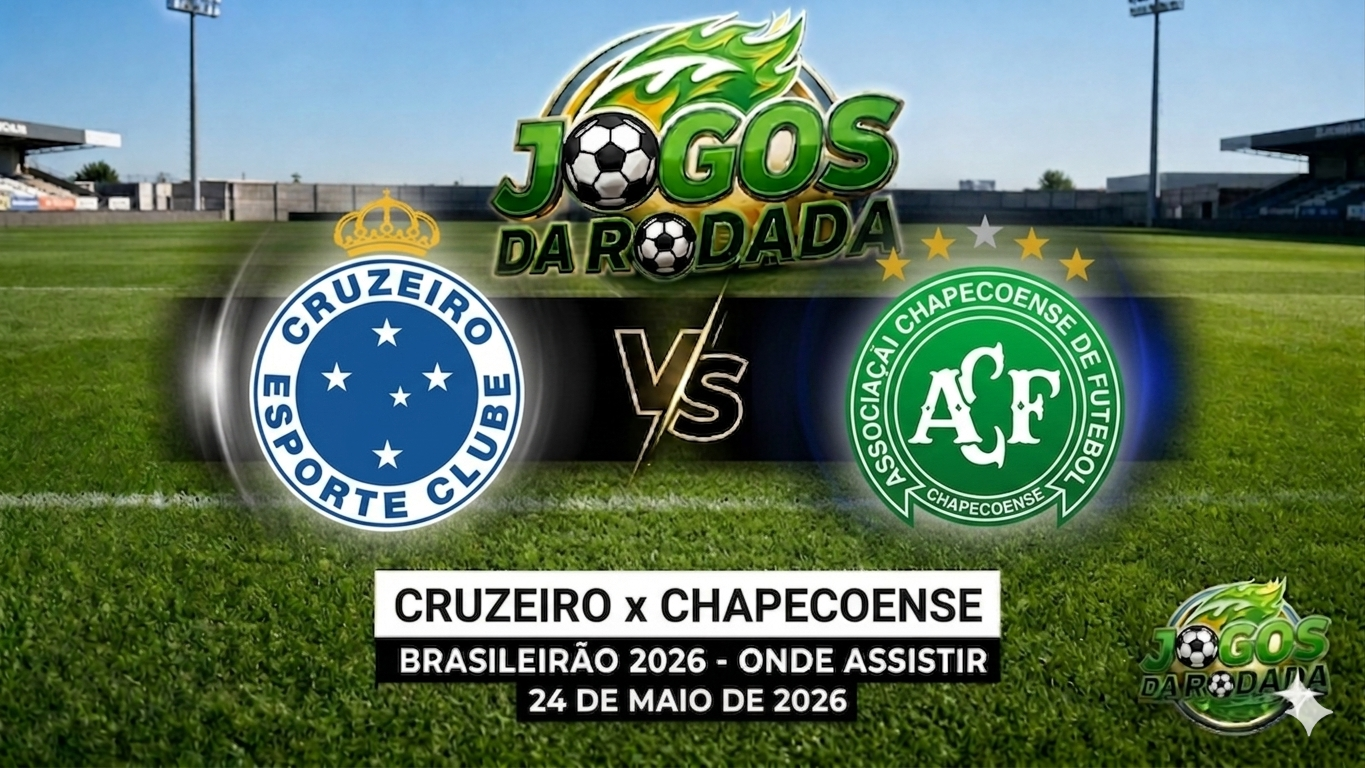 Cruzeiro x Chapecoense: Onde assistir pelo Campeonato Brasileiro em 24/05/26