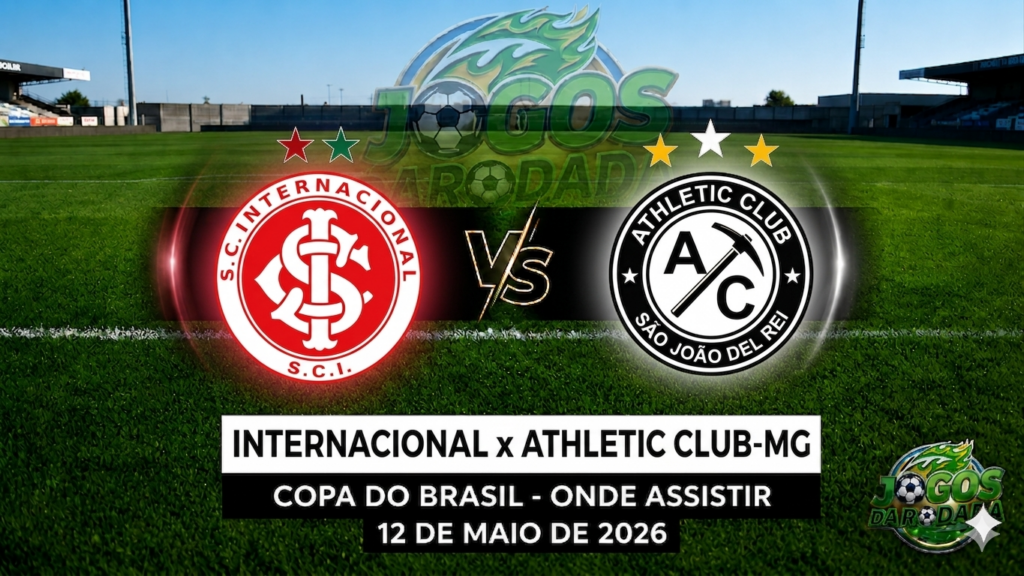 Internacional x Athletic Club: Onde assistir pela Copa do Brasil