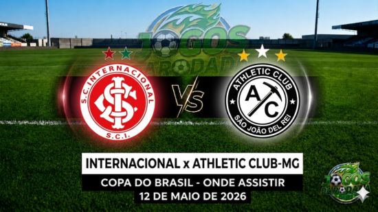 Internacional x Athletic Club: Onde assistir pela Copa do Brasil