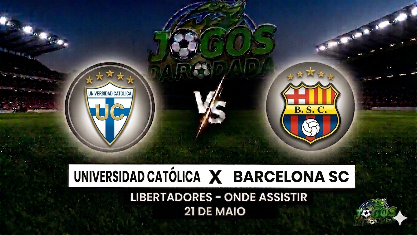 Universidad Católica x Barcelona SC: Onde assistir pela Copa Libertadores em 21/05/26