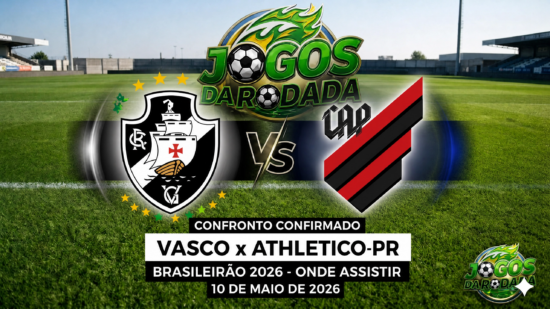 Vasco da Gama x Athletico Paranaense: Onde assistir pelo Brasileirão